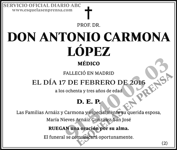Antonio Carmona López